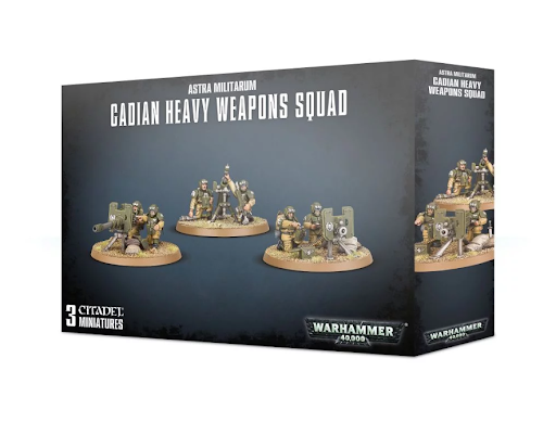Astra Militarum: Cadian Heavy Weapon Squad - GW