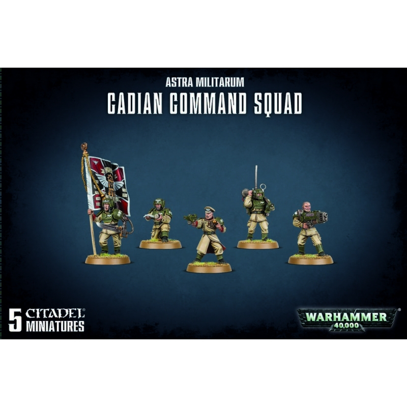 Astra Militarum: Cadian Command Squad - GW