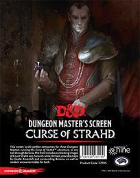 Dungeons and Dragons: Curse of Strahd - Dungeon Masters Screen