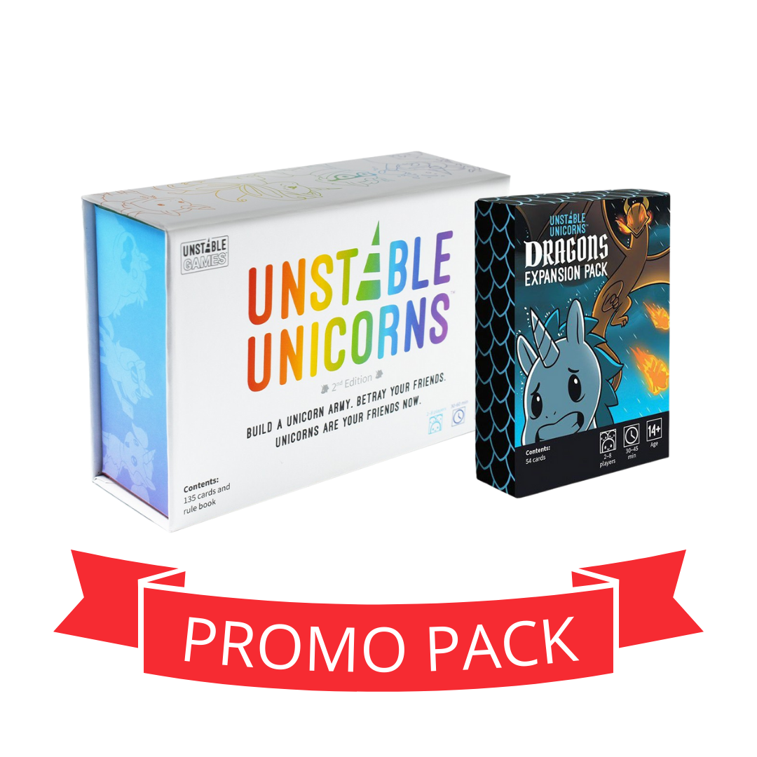 Unstable Unicorns  Dragons - Promo Pack