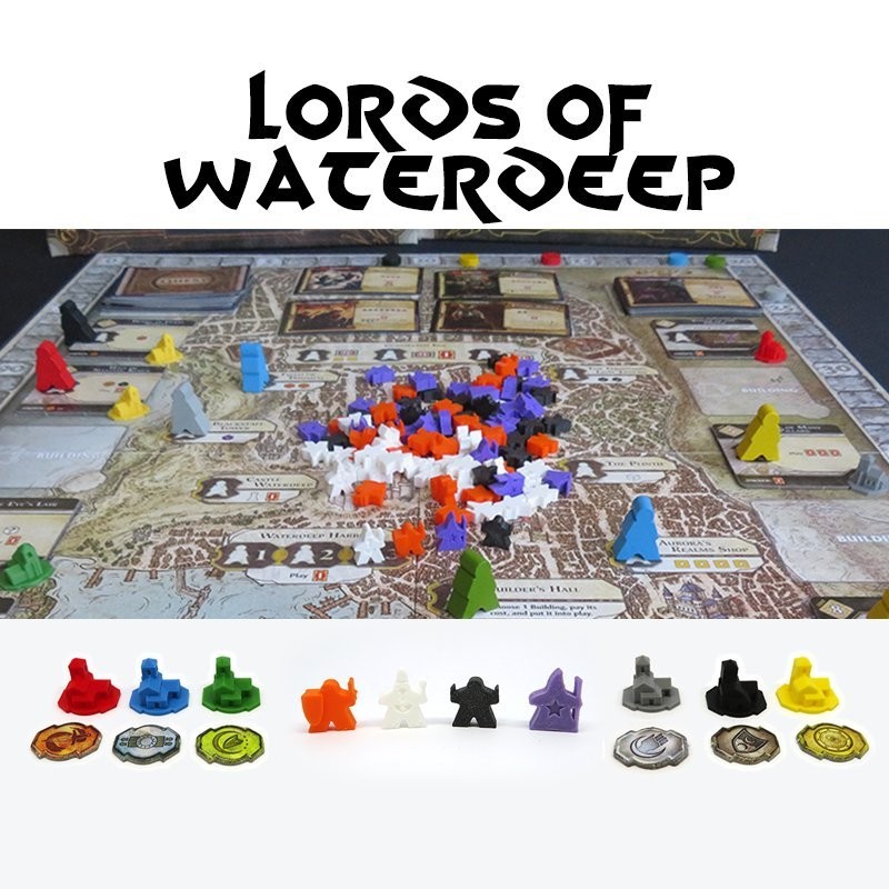 Lords of Waterdeep: Upgrade Kit - 154 pieces
