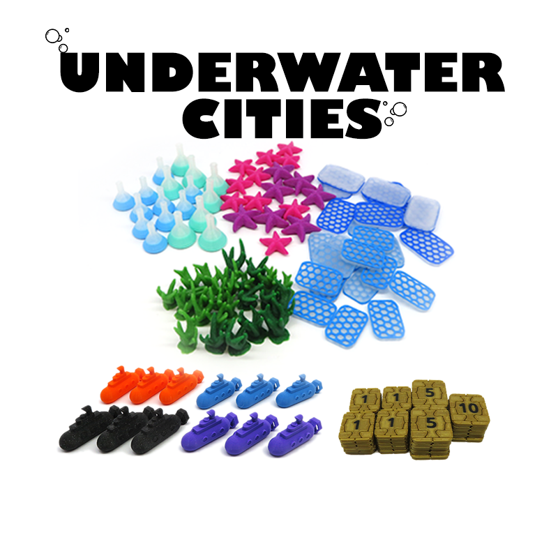 Underwater Cities: Upgrade Kit - 147 pieces
