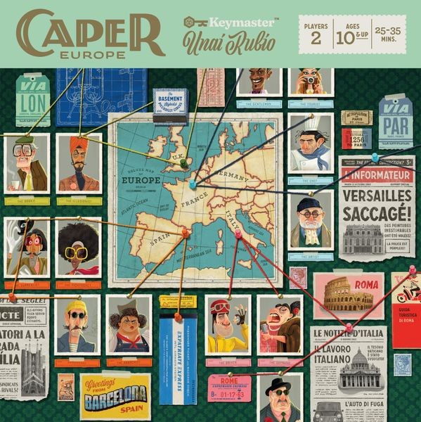 Caper: Europe (Kickstarter Mastermind Edition)