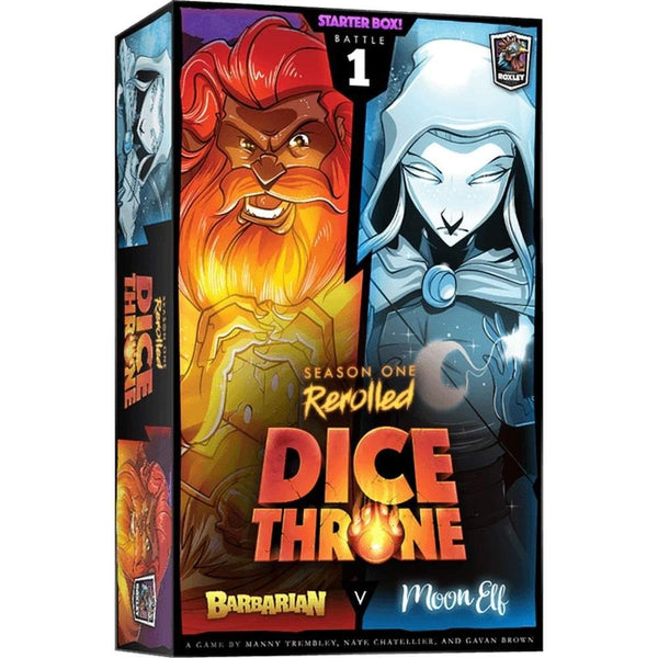 Dice Throne: Season One ReRolled â€“ Barbarian v. Moon Elf 