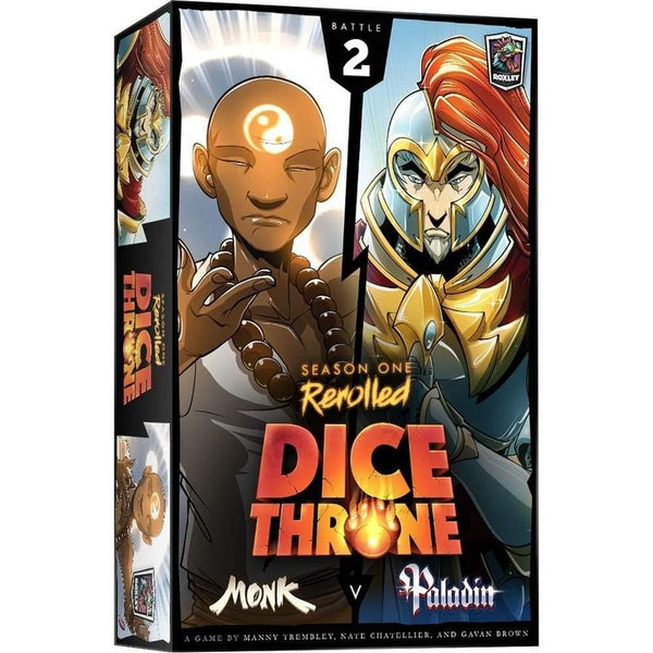 Dice Throne: Season One ReRolled â€“ Monk v. Paladin 