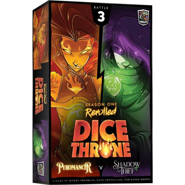 Dice Throne: Season One ReRolled â€“ Pyromancer v.  Shadow Thief 