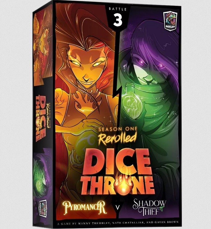 Dice Throne: Season One ReRolled â€“ Pyromancer v. Shadow Thief