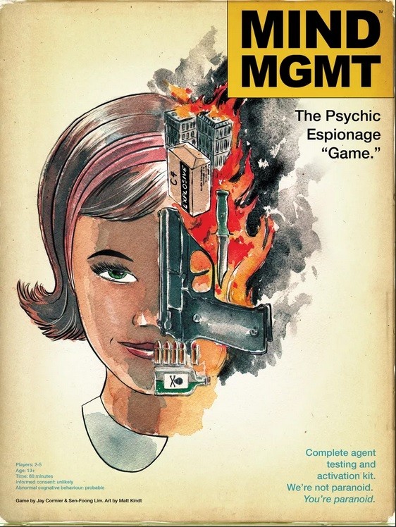 Mind MGMT: The Psychic Espionage â€œGame.â€ (English Standard Edition)