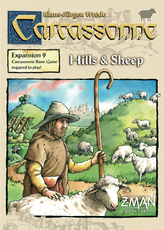 Carcassonne Extensia 9: Hills & Sheep