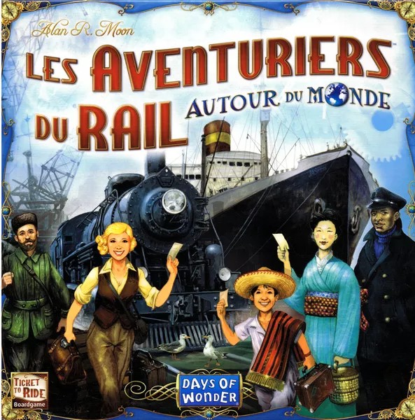 Ticket to Ride: Rails & Sails (2016 French Edition)