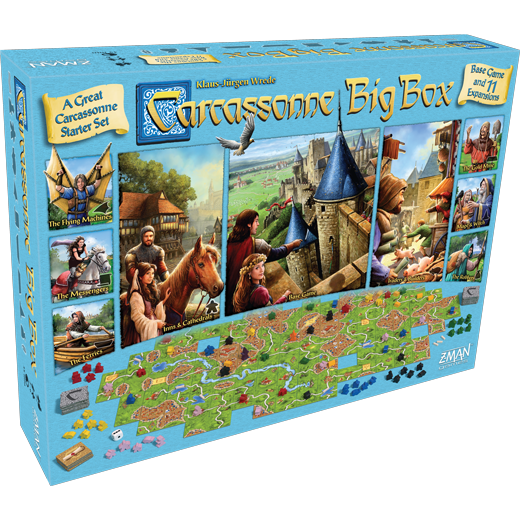 Carcassonne Big Box 6 (2017 English Edition)