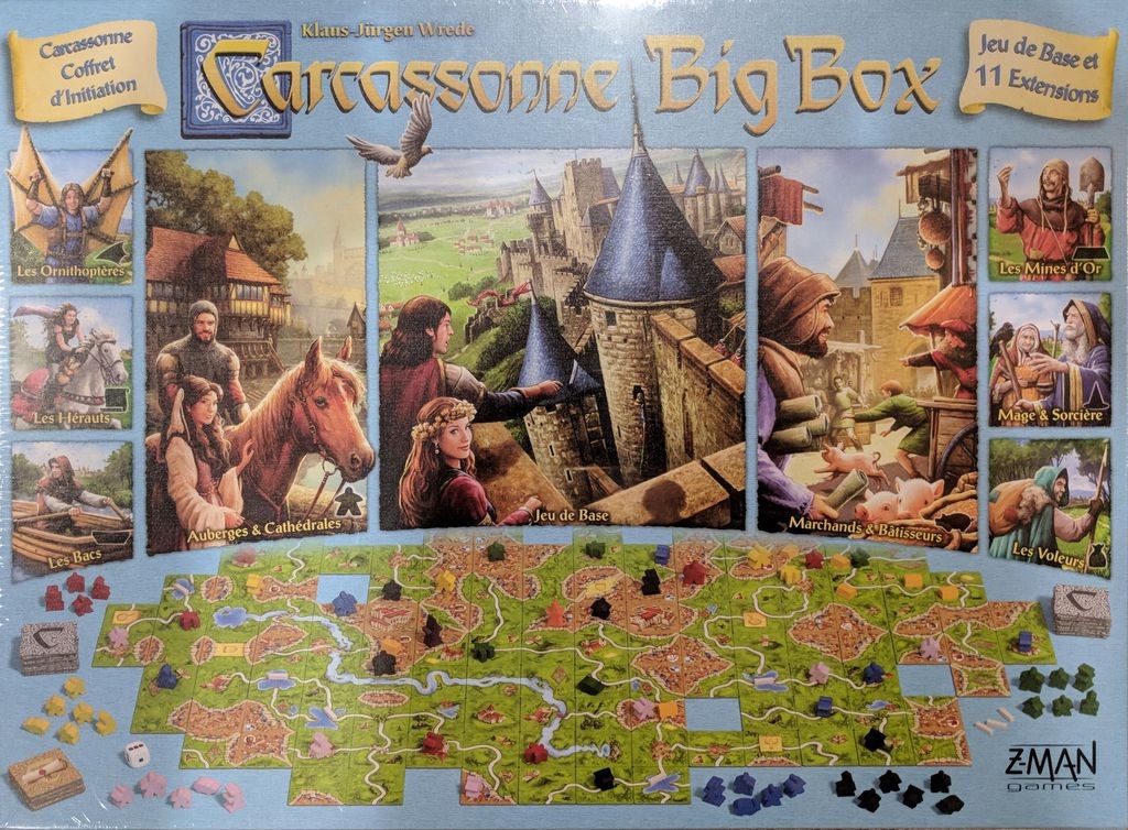 Carcassonne Big Box 6 (2017 French Edition)