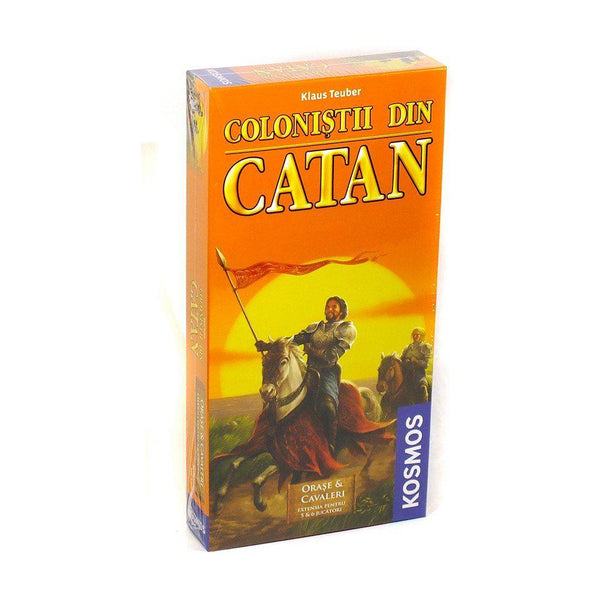 Colonistii din Catan: Orase si cavaleri (extensia 5-6 jucatori) 