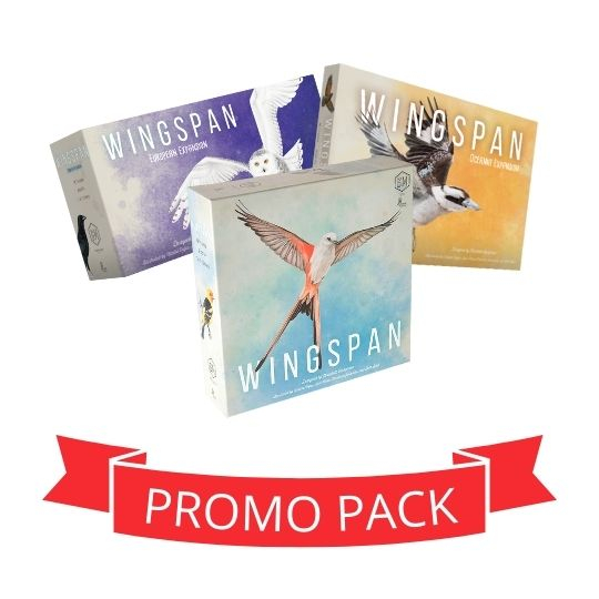 Wingspan + Oceania + European Expansion - EN - Promo Pack