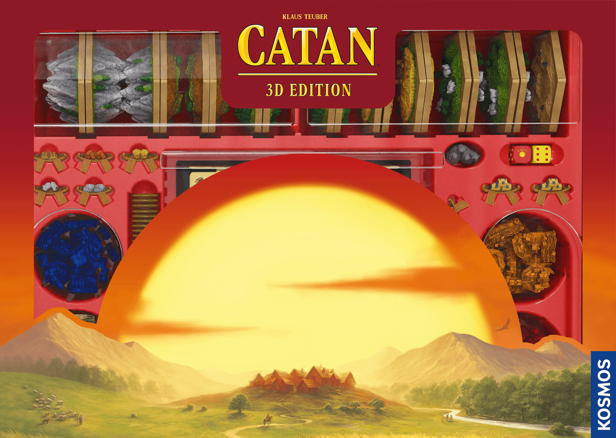 CATAN: 3D English Edition