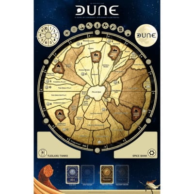 Dune: Board Game Game Mat