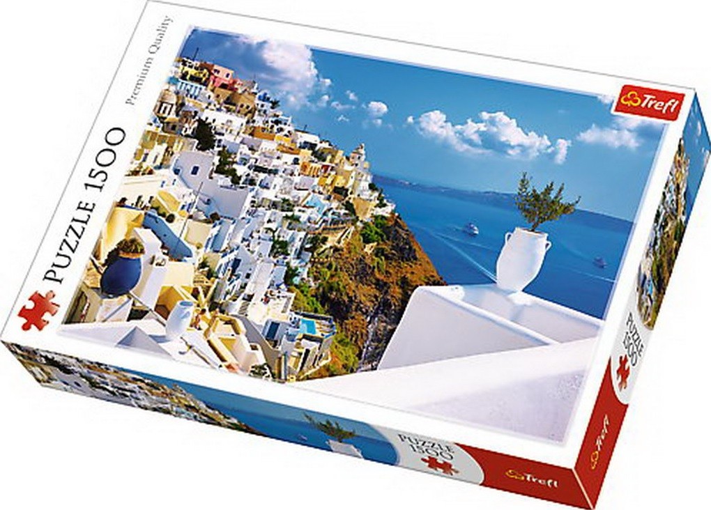 Puzzle Trefl, Santorini, 1500 piese