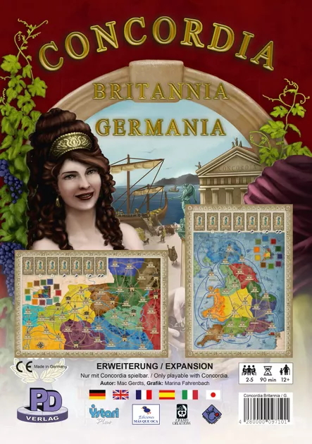 Concordia: Britannia Germania (Extensie) - EN DE