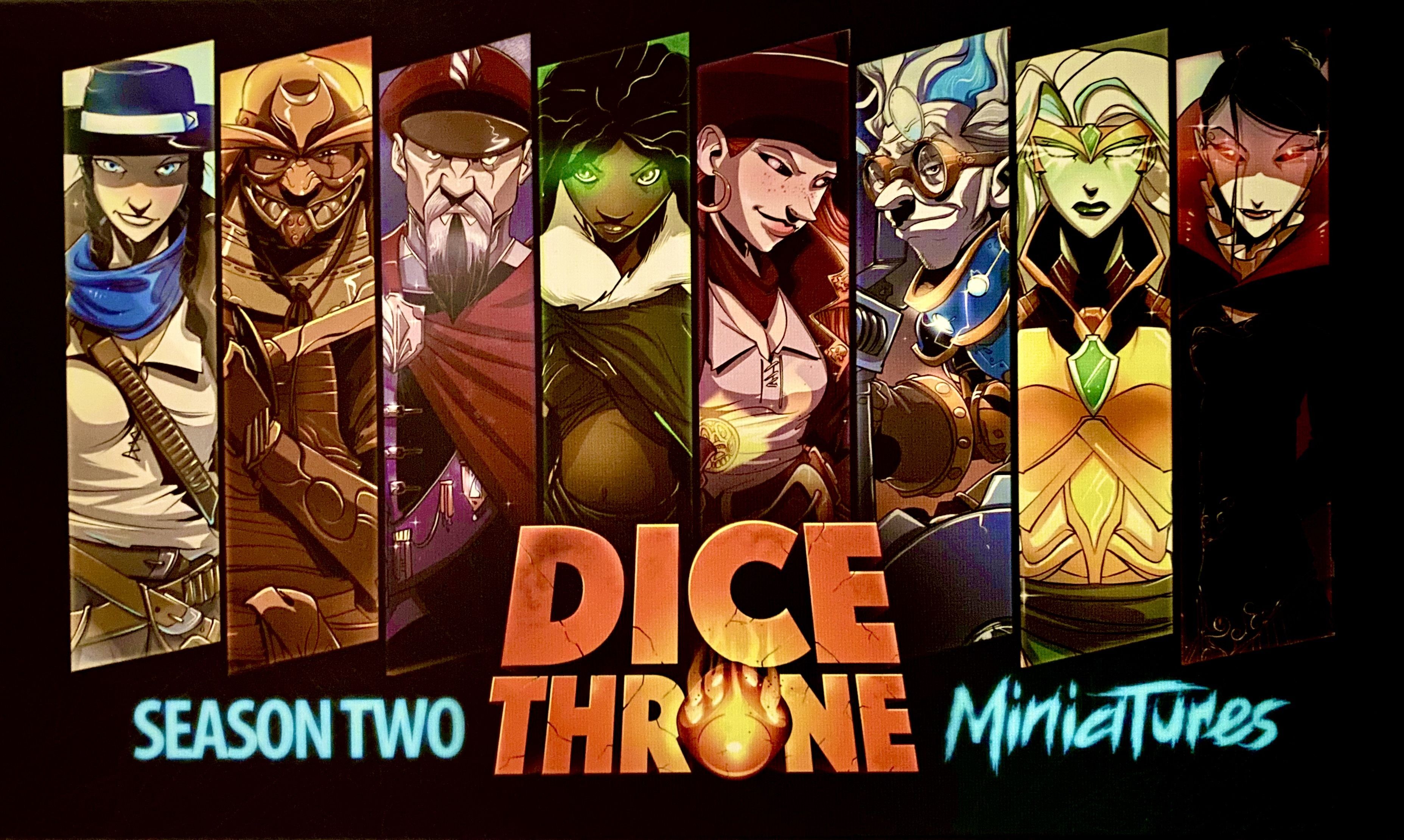Dice Throne Adventures: Season Two Miniatures Unpainted