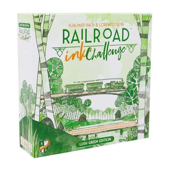 Railroad Ink Challenge: Lush Green Edition 