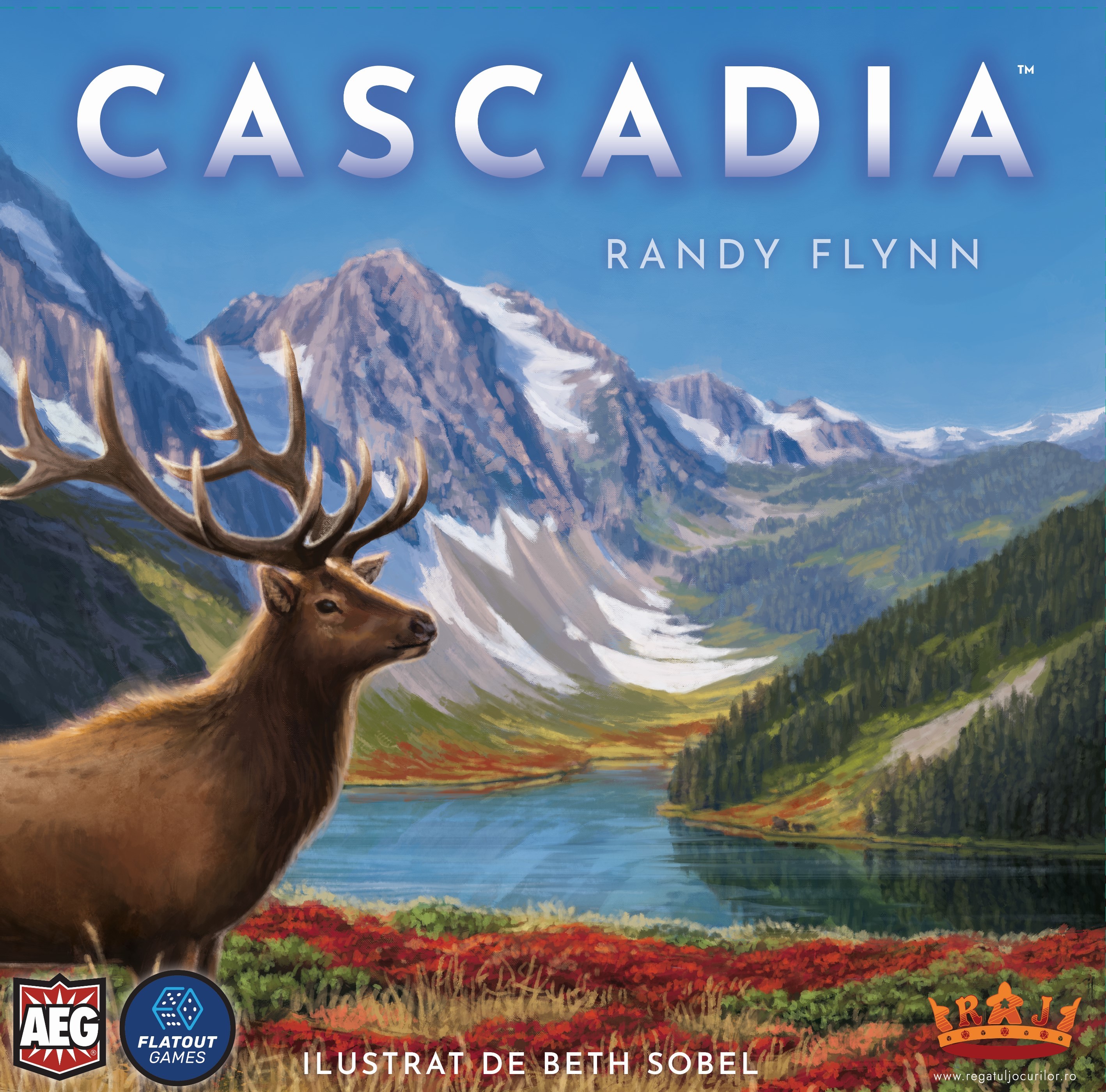 Cascadia (Kickstarter Deluxe Romanian Edition)