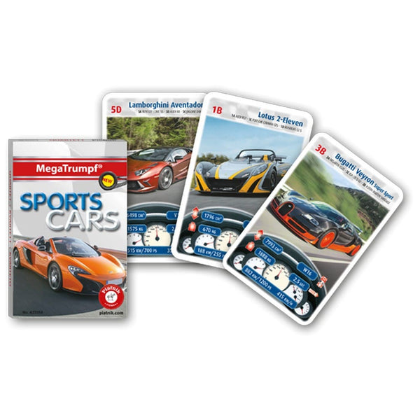 Sports cars - carti cvartet 