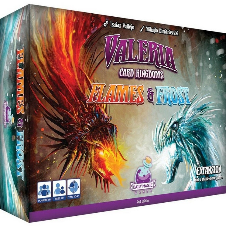 Valeria: Card Kingdoms â€“ Flames & Frost (English 2nd Edition)