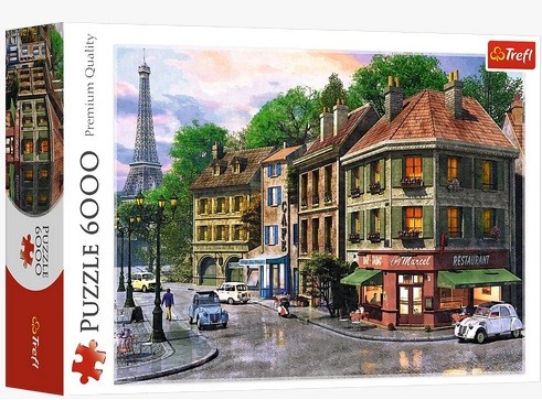 Puzzle Trefl 6000: Street of Paris