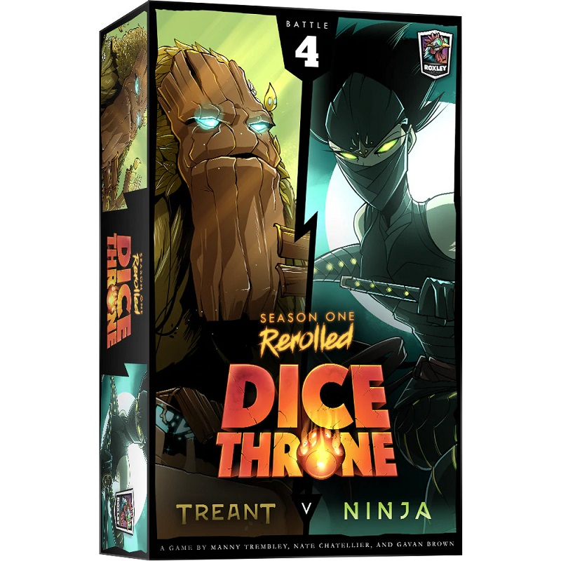Dice Throne Season One Rerolled: Box 4 - Treant vs Ninja - EN