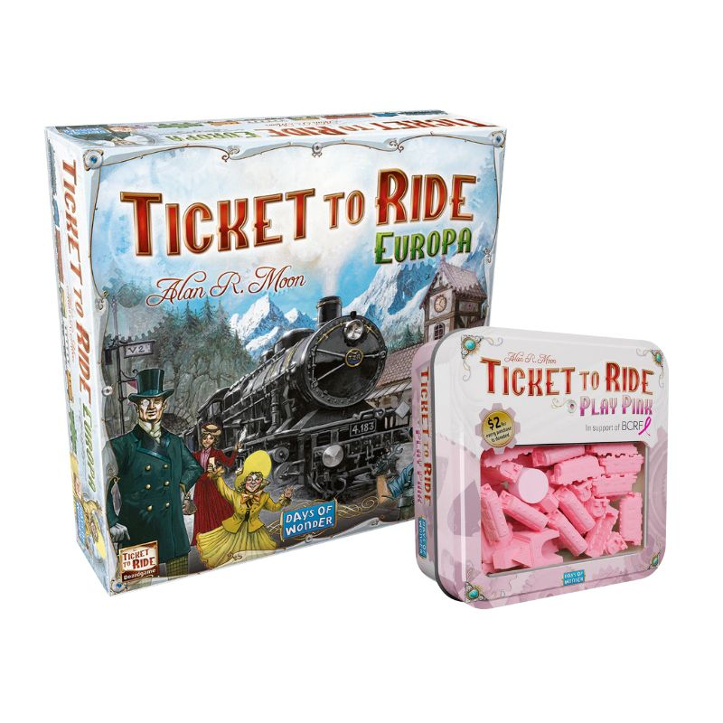 Ticket to Ride Europa  Play Pink - Promo Pack