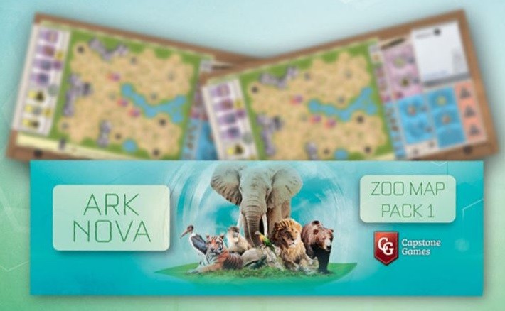 Ark Nova: Zoo Map Pack 1 (English Edition)