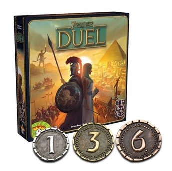 Coins Set: 7 Wonders Duel