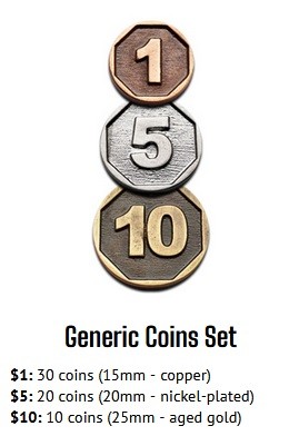 Generic Coins Set