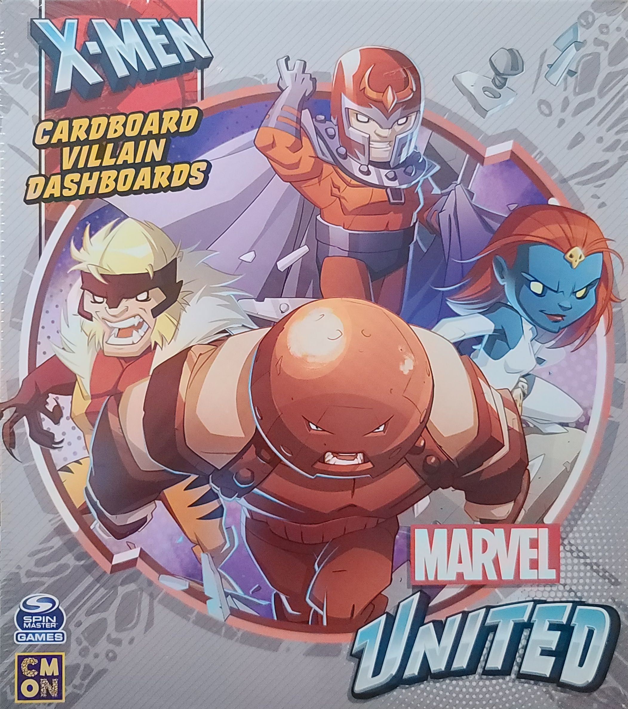 Marvel United: X-Men â€“ Cardboard Villain Dashboards