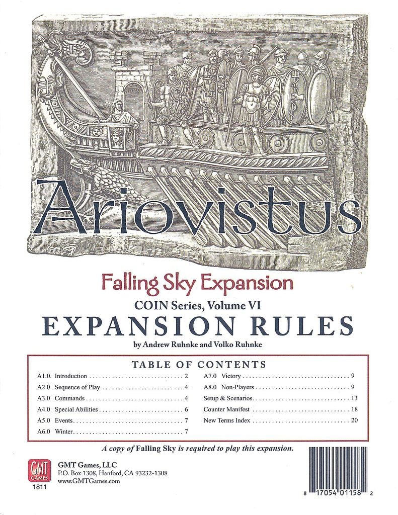 Falling Sky: The Gallic Revolt Against Caesar â€“ Ariovistus