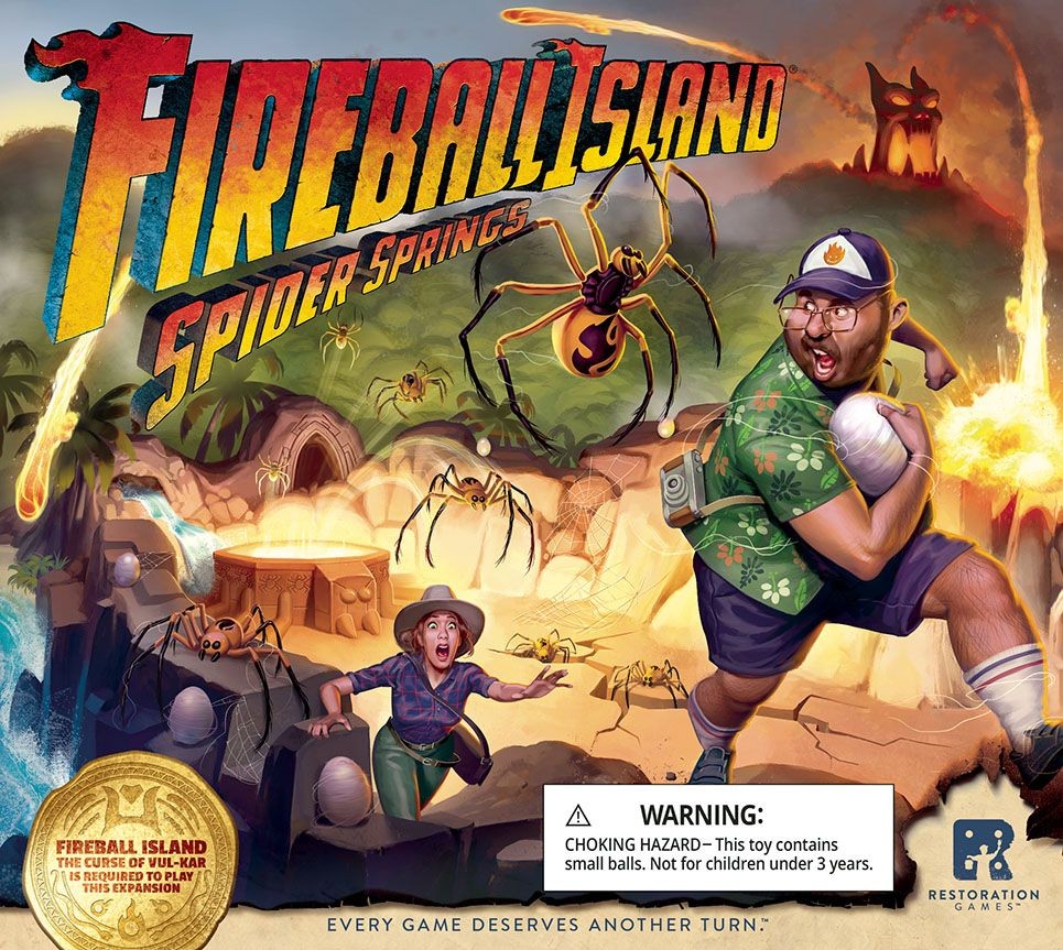 Fireball Island: The Curse of Vul-Kar â€“ Spider Springs
