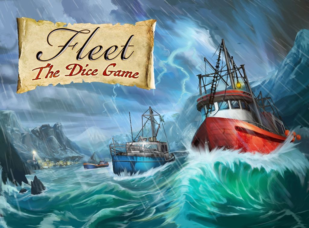 Fleet: The Dice Game 2nd Edition + Dicey Waters