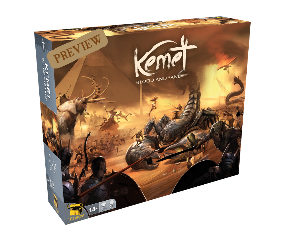 Kemet: Blood and Sand (Kickstarter God Pledge)