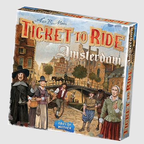 Ticket to Ride: Amsterdam (English Edition)